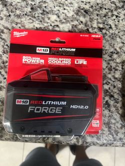 Milwaukee M18 RedLithium Forge HD12.0 Battery