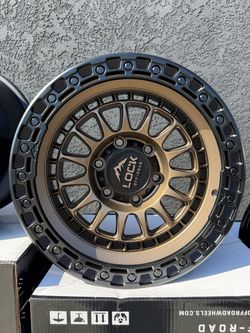Rines pickup LOCK MOJAVE 17x8.50 6x139 +25mm matte bronze / matte black ring pickup price