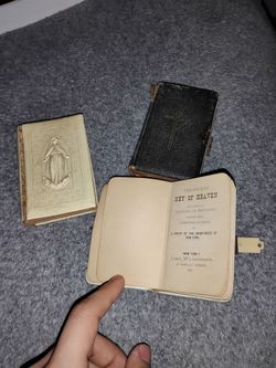 ANTIQUE CATHOLIC MISSALS/BOOKS/PRAYERBOOKS