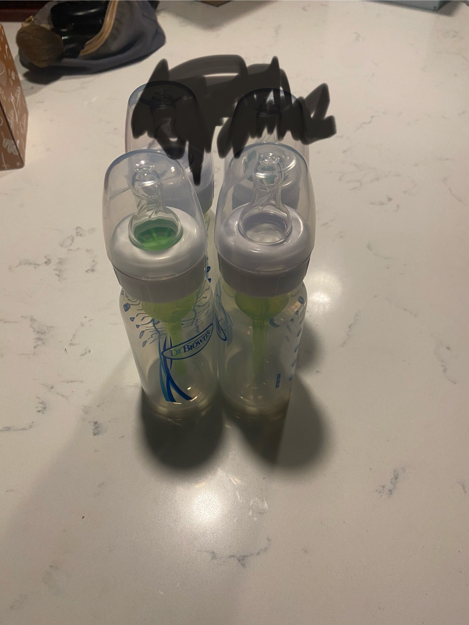 4 Oz Dr Brown Plastic Baby Bottles 