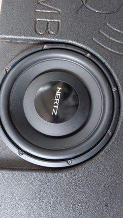 2 12" HERTZ MILLE 300S2 SUBS IN BOX