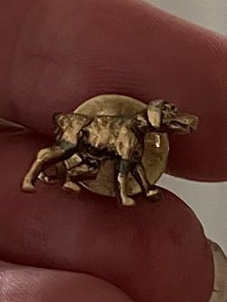 Vintage Tie Pin, Dog