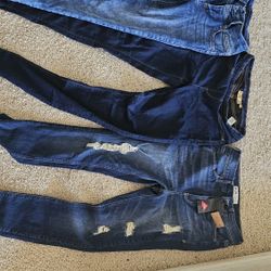 Ladies Stretchy Jeans And Dresses