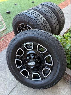 Ford f250 rims and tires f350 rims