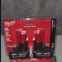 Milwaukee 3.0 Batteries New 