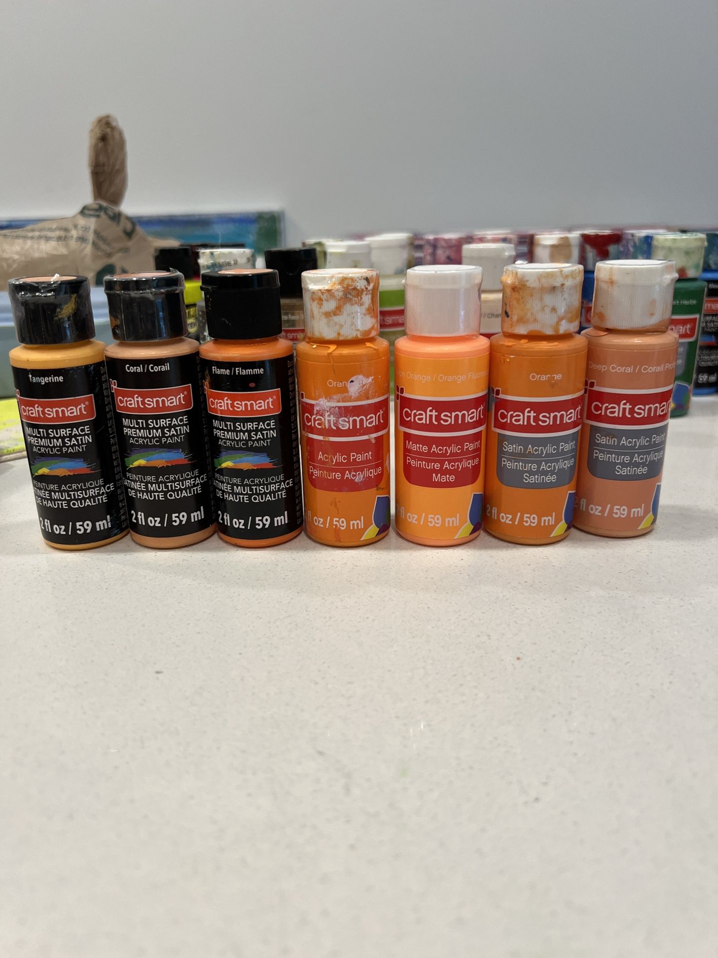 58 New and Used acrylic Paints