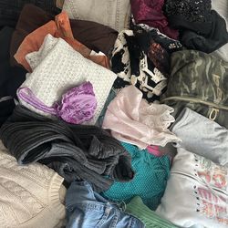 Bundle of women’s clothes