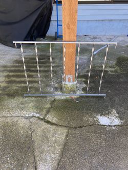 Steel Railing : 3@ 42.5 Inches Long 1@ 36”