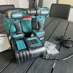 Makita Drill & Impact Driver Combo