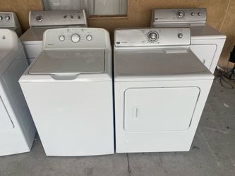 Gas dryer brand Maytag and washer Hotpoint 60 days of warranty free delivery and installation
