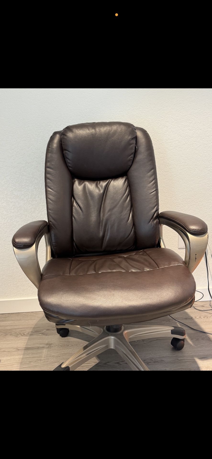 Office Brown Chair – Great Condition!