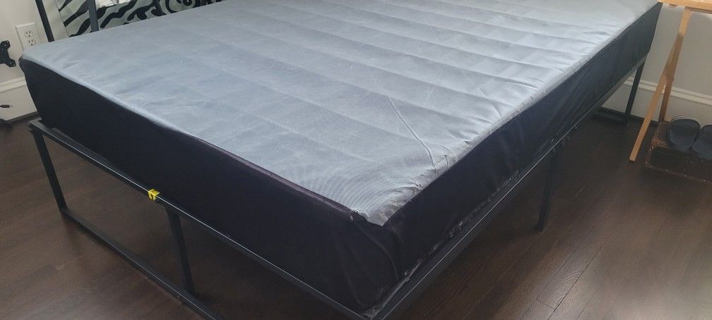 Full Size Box Spring & Adjustable Bed Frame