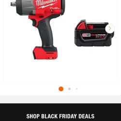 Milwaukee Impact Wrench With Friction Ring