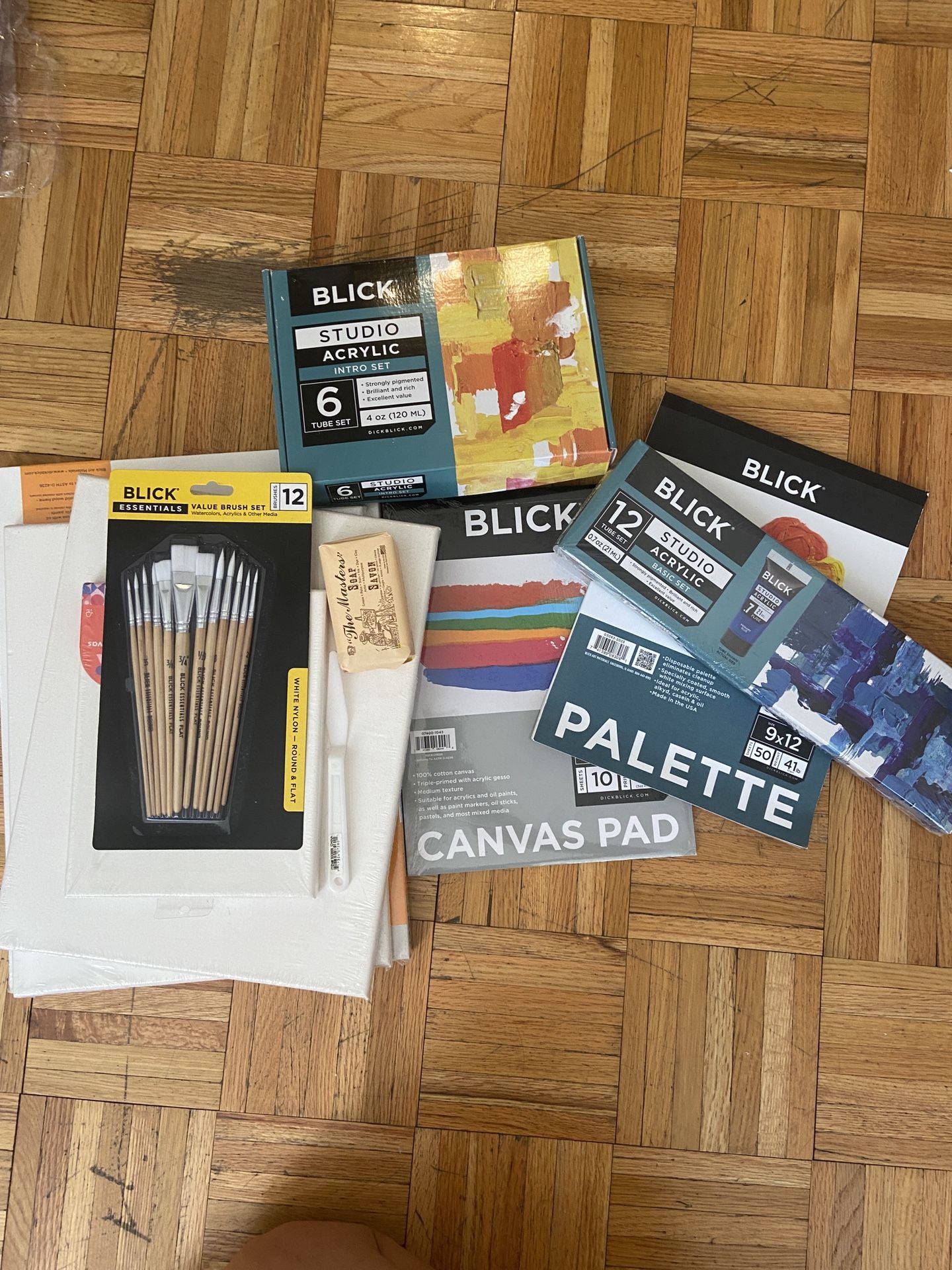 Block Art Supplies Bundle
