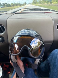 Snow board helmet