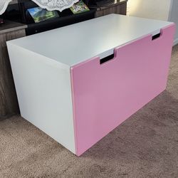 “IKEA” STUVA w/ STUVA MÅLAD Toy Box / Storage Drawer / Container on Wheels