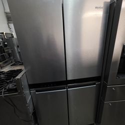 Whirlpool 4 Door Stainless Steel Refrigerator 