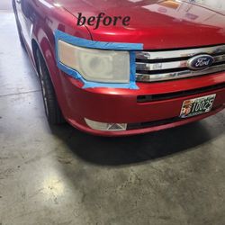 Headlight Restoration .