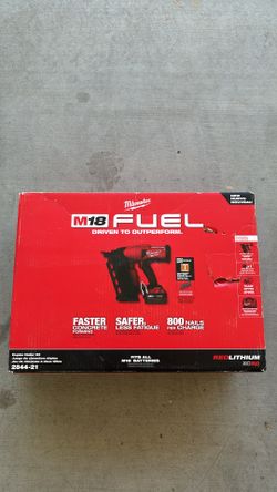 Brand new Milwaukee M18 FUEL Duplex Nailer Kit (Model 2844-21).