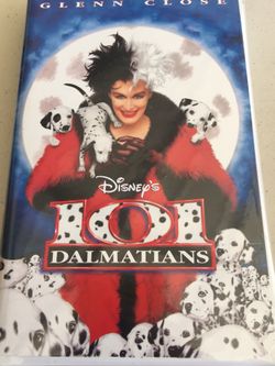 Collectible VHS Disney 101 Dalmatians