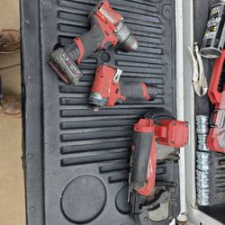 Milwaukee  Drill Impact  An Bandsaw Plus A Skill  Saw