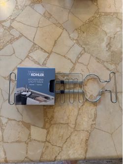 NIB Kohler kitchen sink utility rack
