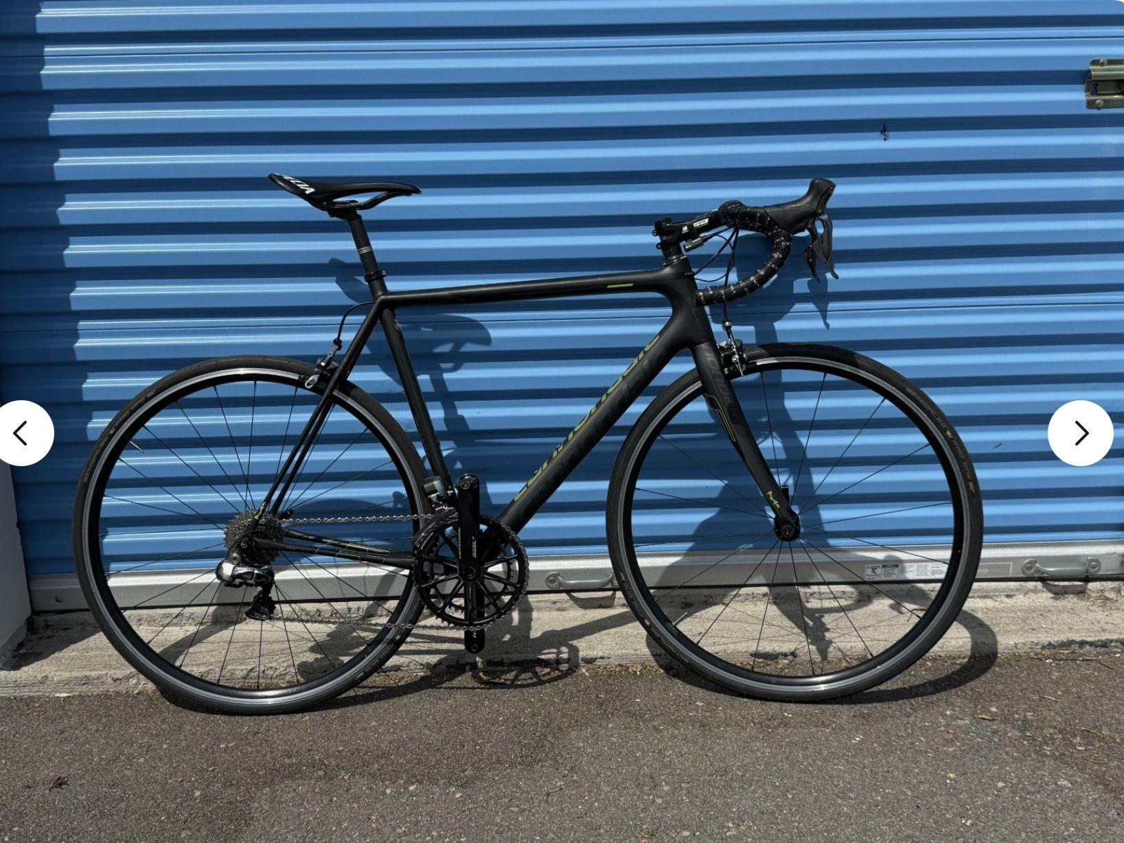 Used Cannondale SuperSix EVO HIMod Di2 Carbon Road Bike 56 CM