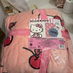 Cherry Hello Kitty Blanket (read description)