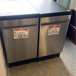 New GE Stainless Steel 18” Dishwasher 10% Off