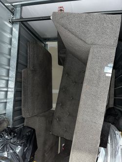 Section Couch With Ottoman