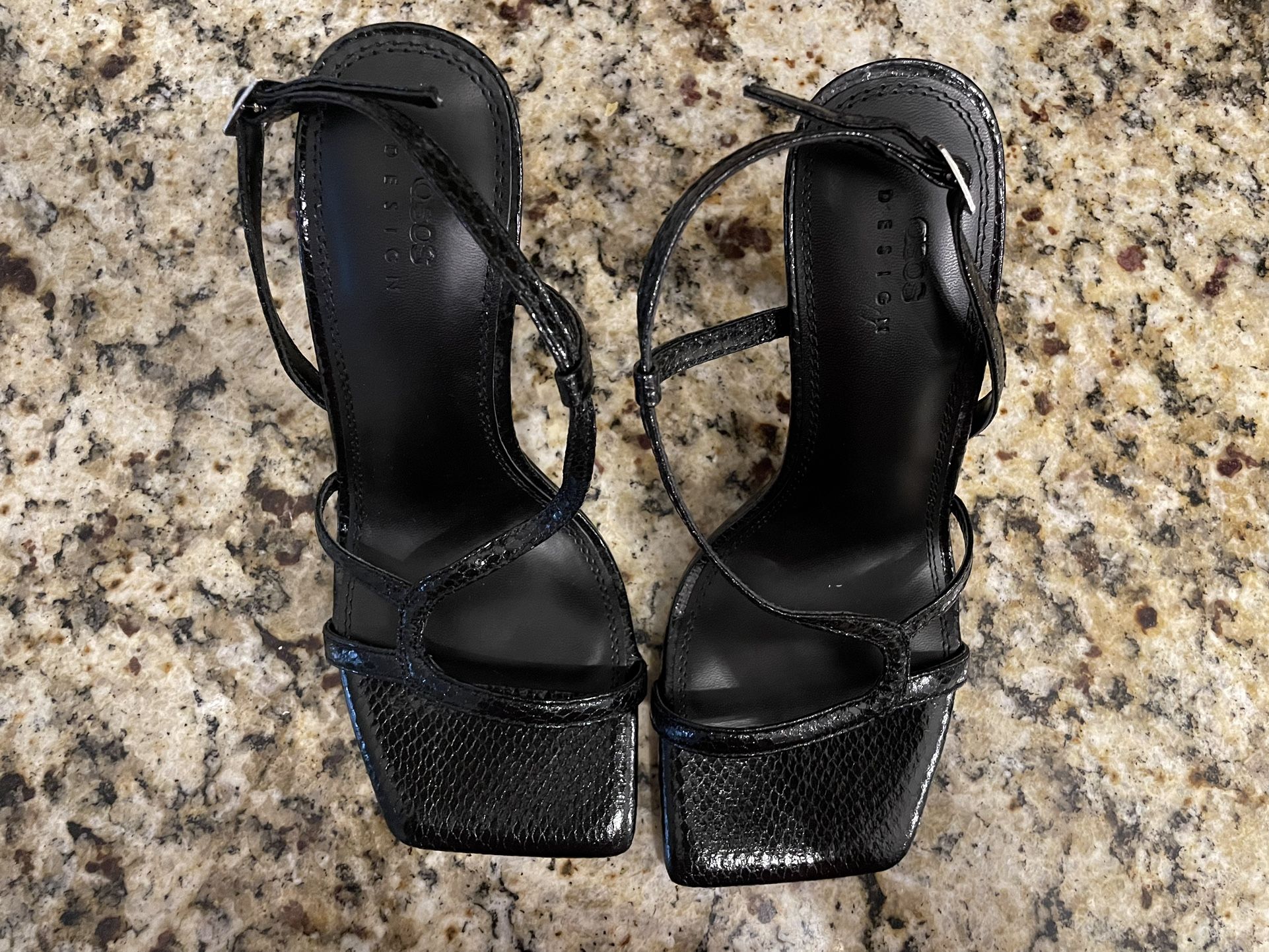 Black Sandal Heels From ASOS