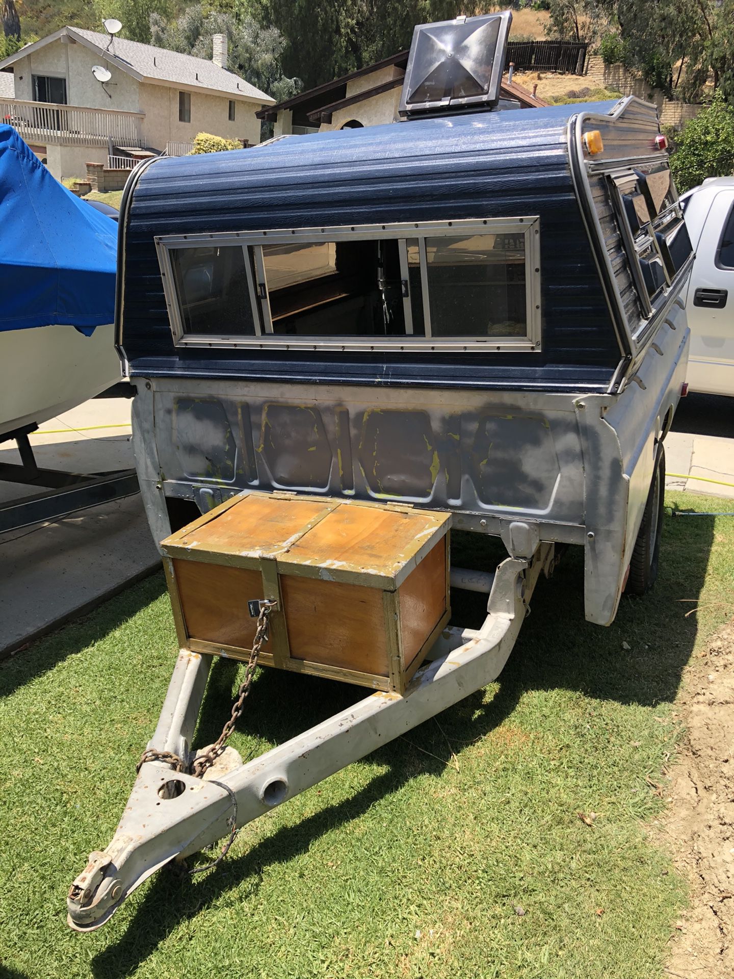 Ford courier surfer camping trailer