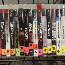 PlayStation 3 ~ PS3 ~ Games ! 