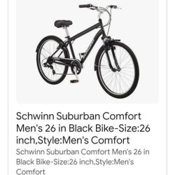REDUCED!  $250  SCHWINN MENS BIKE