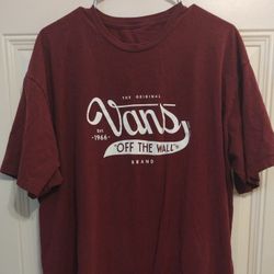 🛹 Vans Off The Wall Shirt XL Preowned 