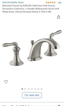 Kohler Widespread Bathroom Sink Faucet