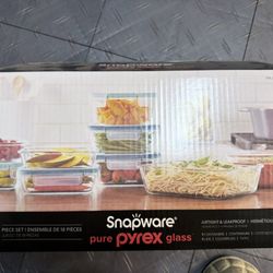 Snapware Pyrex 18-piece Glass Food Storage Set