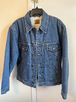 Denim, Justin Sherpa “truckers” jacket size M, excellent condition.