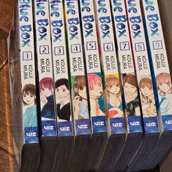 English Manga Series "Blue Box" Vol. 1-9
