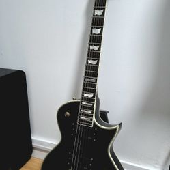 ESP LTD EC-1000 Deluxe Gloss Black Guitar