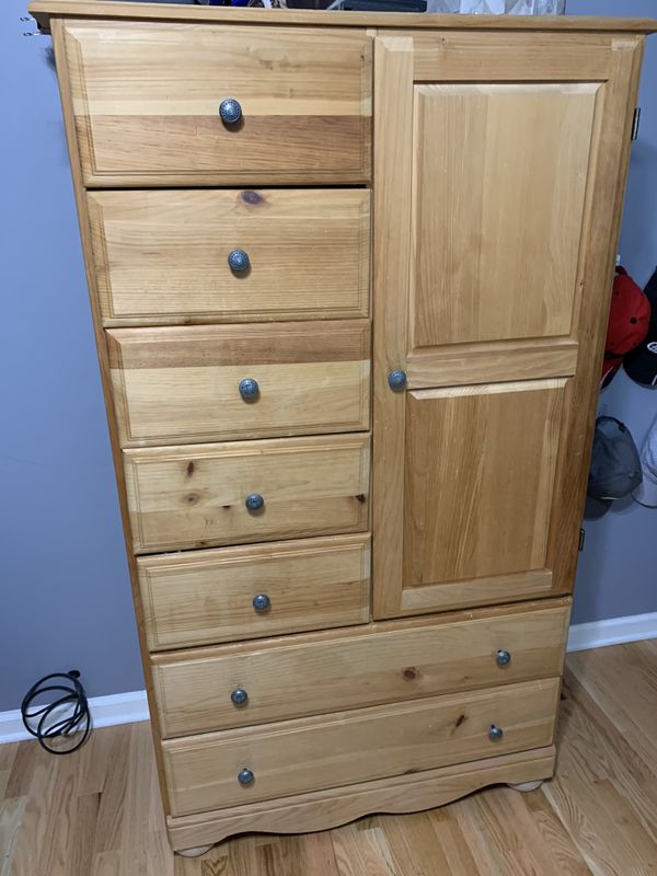 Armoire unfinished real wood for Sale in Lawrenceville, GA OfferUp