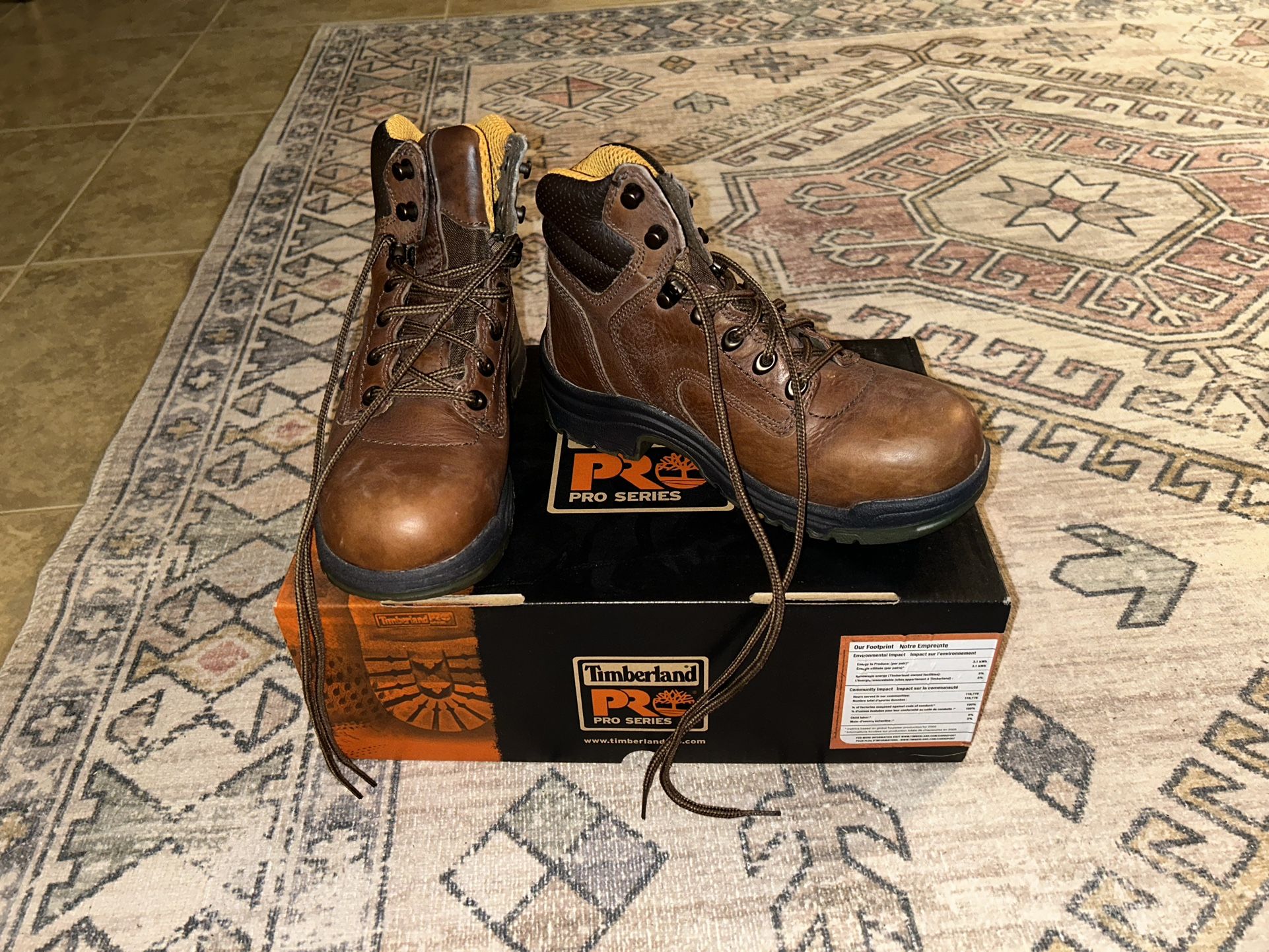 Timberland Pro Safety Toe Women’s Shoes, Size 6