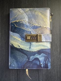 Blue Personal Lock Diary