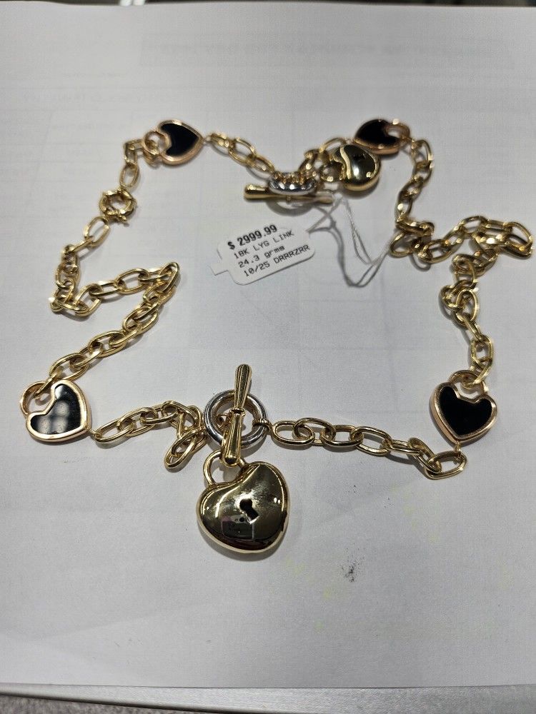 18k Gold Necklace 