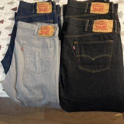 Man's Levi's  $35 Each 