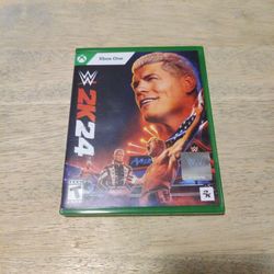 WWE 2K24  (Xbox Series X / Xbox One) Perfect Condition Look At Pictures