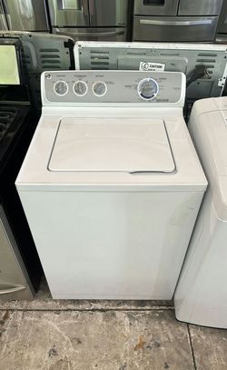 GE Top Load Washer - Energy Efficient, Water Level Adjustment
