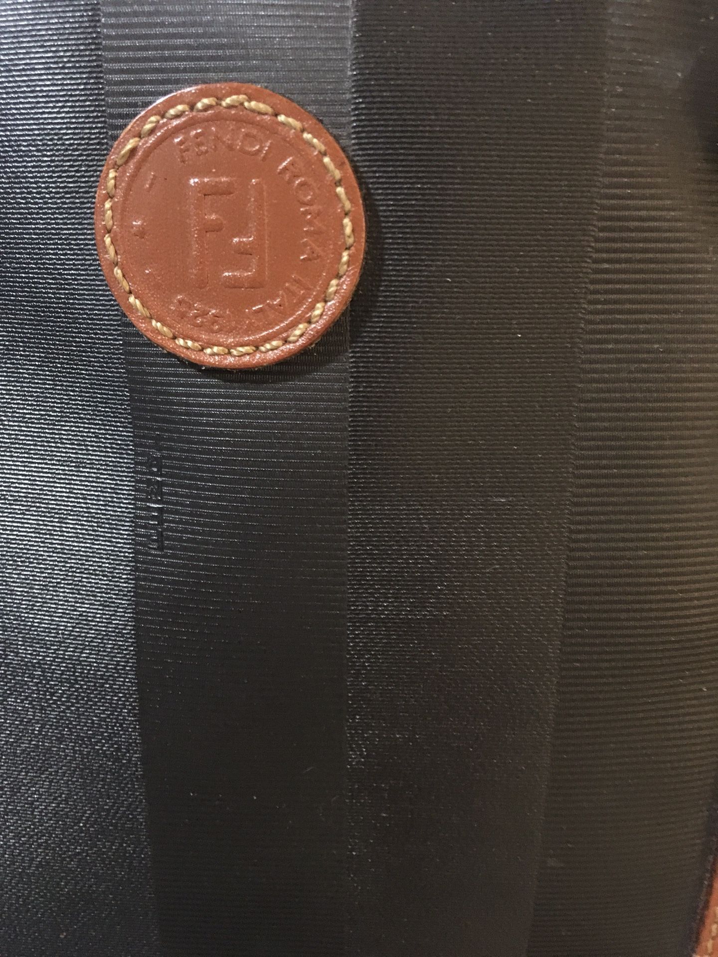 Authentic Vintage Striped Brown Fendi