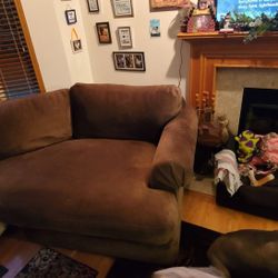 Couch With Cuddler