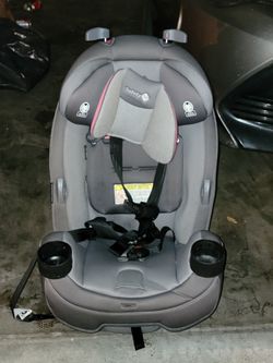 Safety 1st Grow and Go Convertible Car Seat (Gray/Pink)